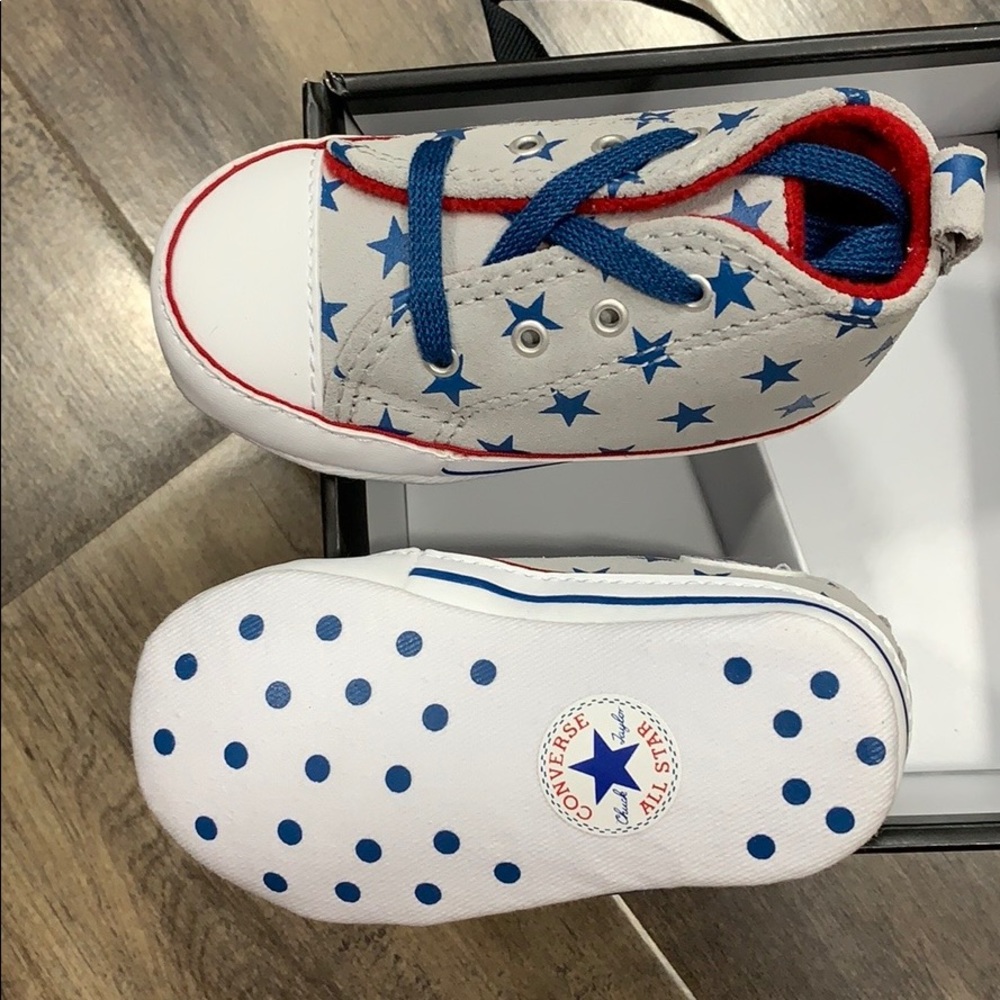 CONVERSE CTAS FIRST STAR HI ASH GREY/COU - Picture 9 of 16